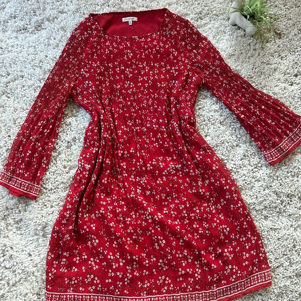 Max studio vintage y2k floral long European farmers like long flowy dress